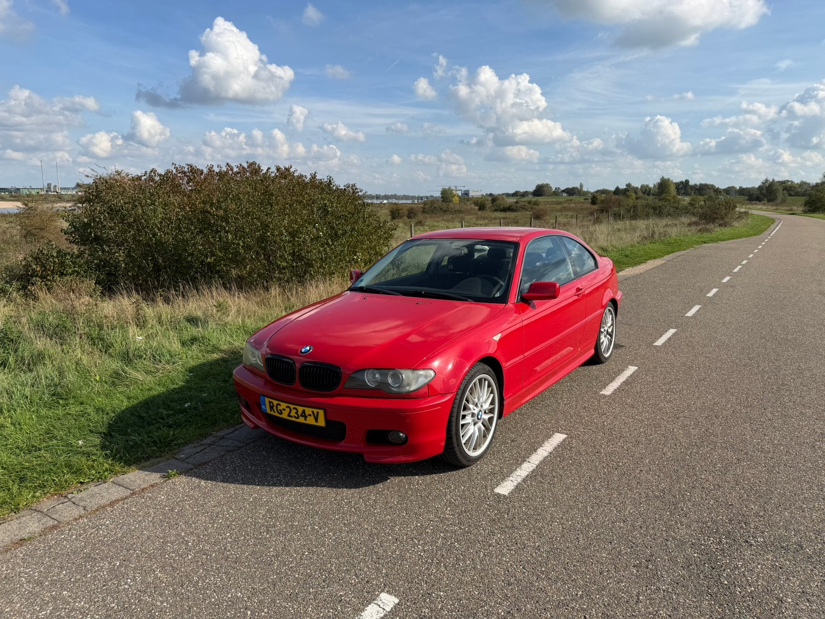 BMW 3-Serie 2.0 318ci Coupe AUT 2003 Japanrot, Automaat, 1995 cc, Adaptive Cruise Control, Particulier