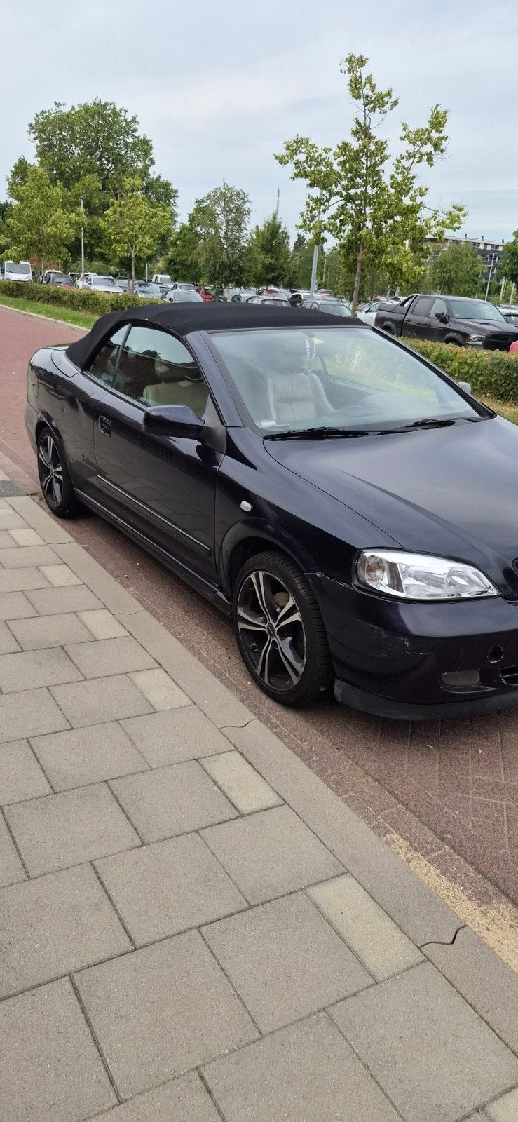 Opel Astra 1.8 16V Cabrio 2003 Blauw, Auto's, Opel, Particulier, Astra, Benzine, D, Cabriolet, Handgeschakeld, Origineel Nederlands