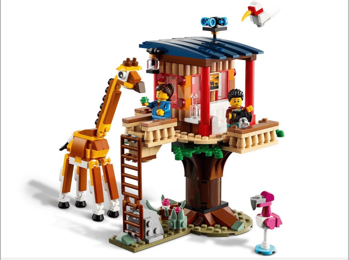 Lego 31116 ~ Safari Wilde Dieren Boomhuis 3 in 1, Overige thema's, Lego, Ophalen of Verzenden, Zo goed als nieuw