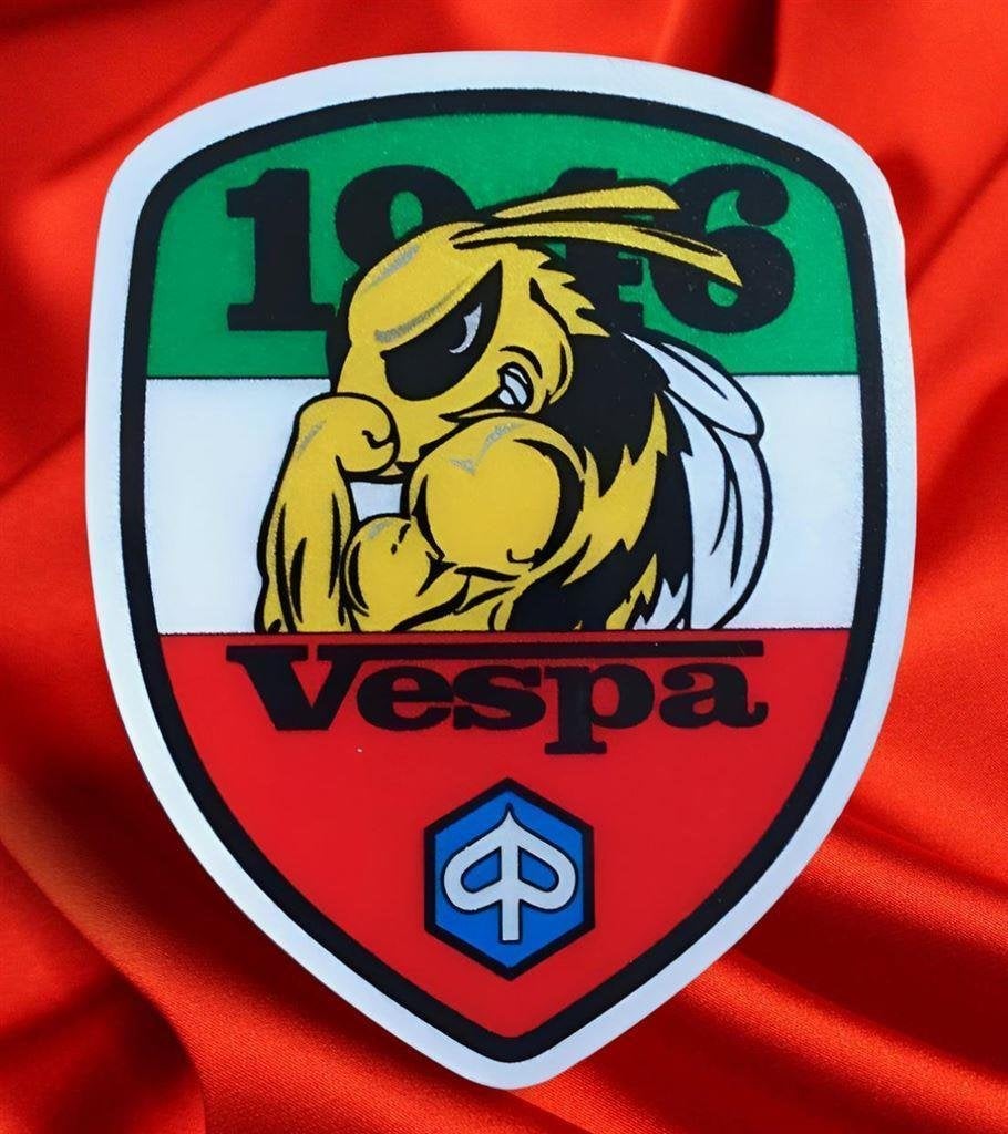 VESPA ITALIA Bee Scooter Vinyl Decal Sticker, Verzenden, Nieuw, Auto's