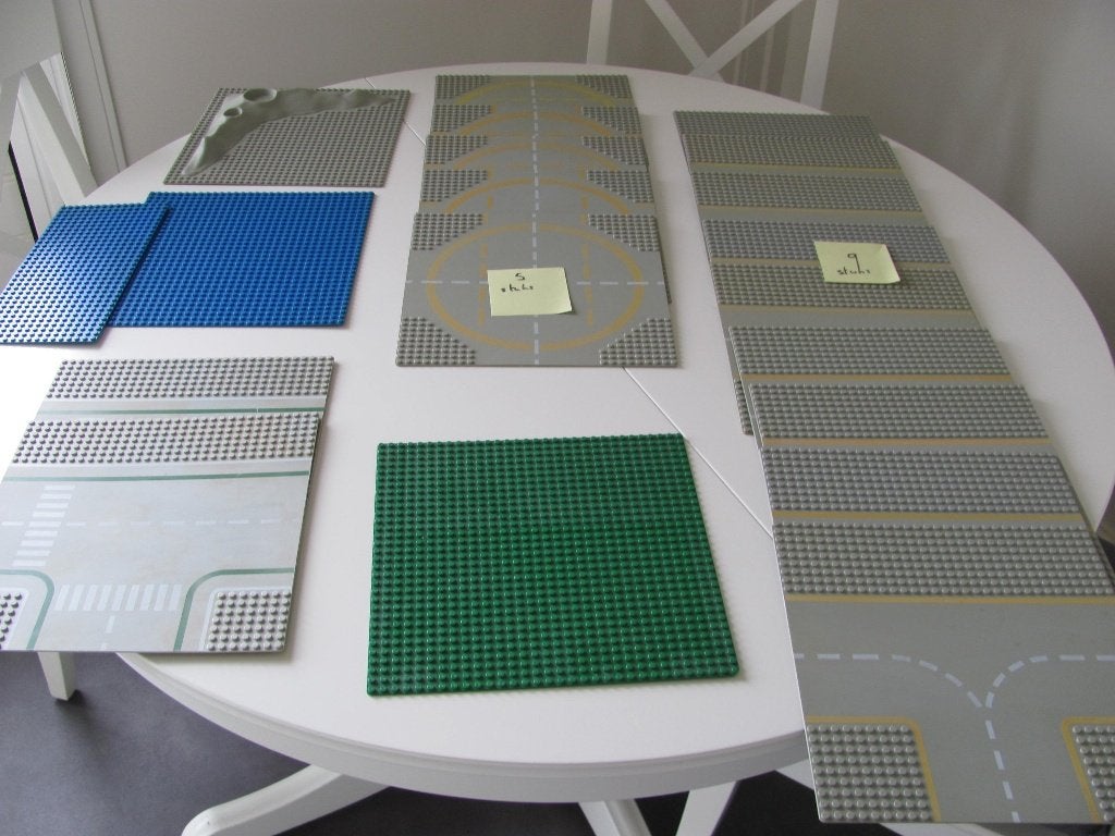 Lego 20 verschillenden grond platen gaan in een koop weg, Lego, Ophalen of Verzenden, Zo goed als nieuw, Space