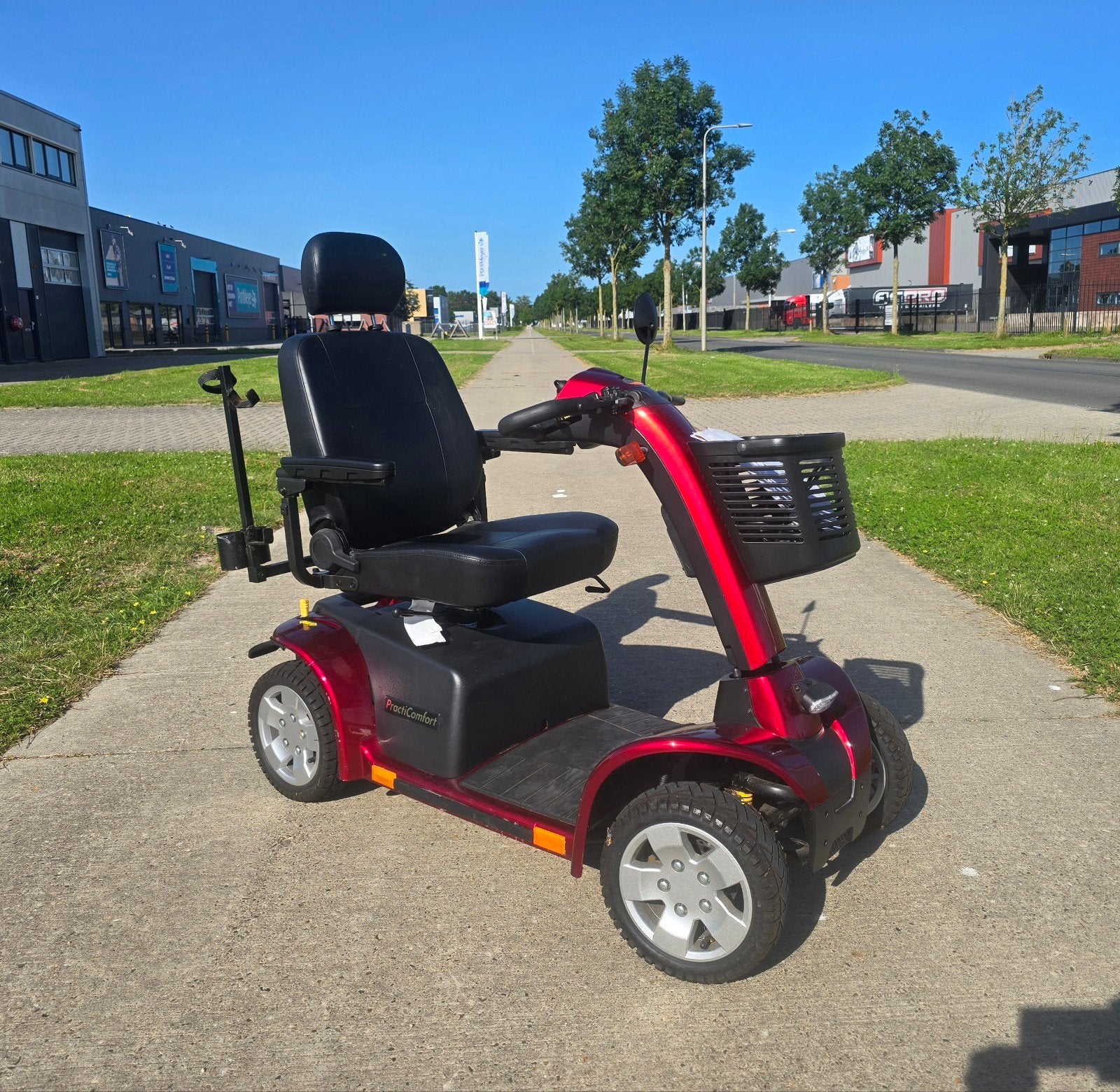 Pride Cyclone 22 | solide en stabiel | goede accu's, Diversen, Brommobielen en Scootmobielen, Pride, Polder Mobiliteit, Ophalen of Verzenden