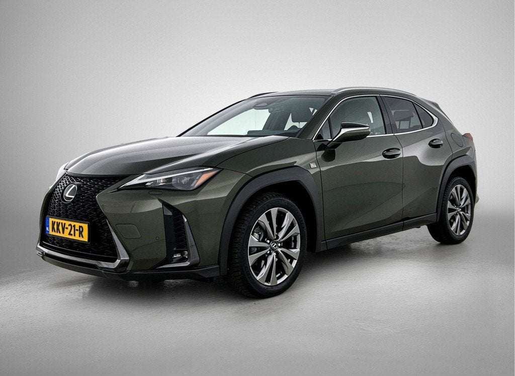 Lexus UX 300h F SPORT Design | Premium Multimedia Scherm | S, Auto's, Lexus, 12 maanden, Gebruikt, 4 cilinders, Leder