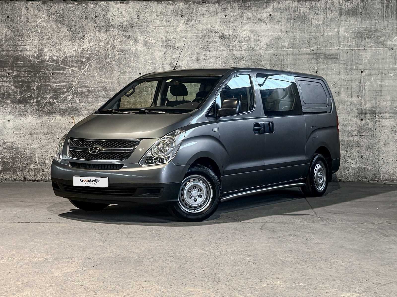 Hyundai H-1 H 300 2.5 CRDi Dynamic Dubbel Cabine 168pk 2009, Auto's, Gebruikt, Bedrijf, Diesel, Euro 4