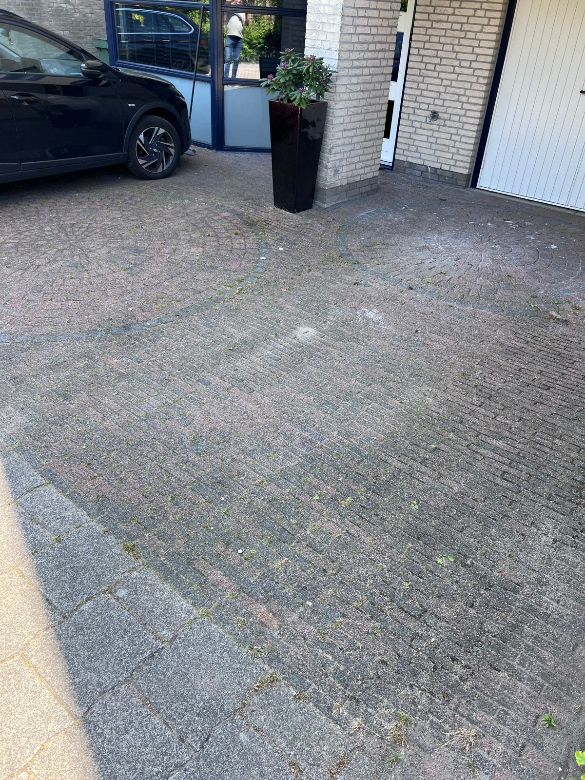 50m2 klinkers en koppelstones gratis af te halen, Ophalen, Gebruikt, Klinkers, 10 m² of meer