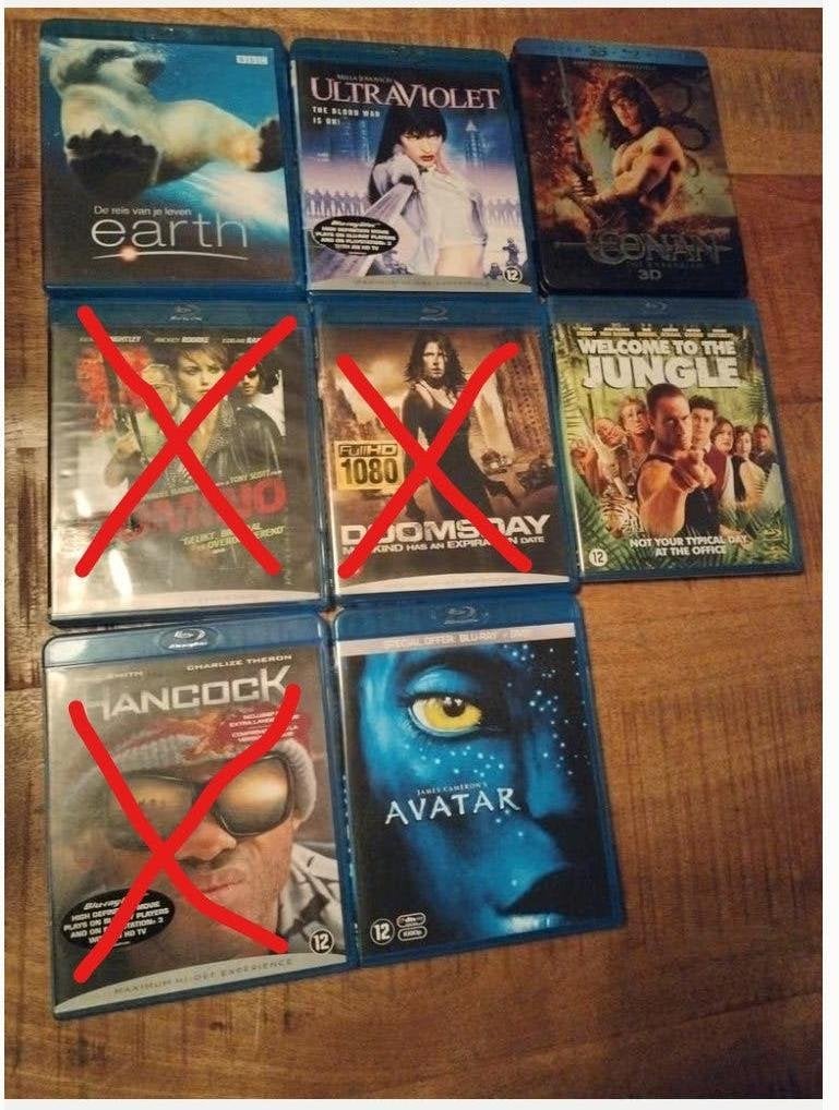 Blu-ray filmcollectie: Hancock, Avatar, Doomsday en meer, Nederlands, Boxset, Actie, Ophalen of Verzenden