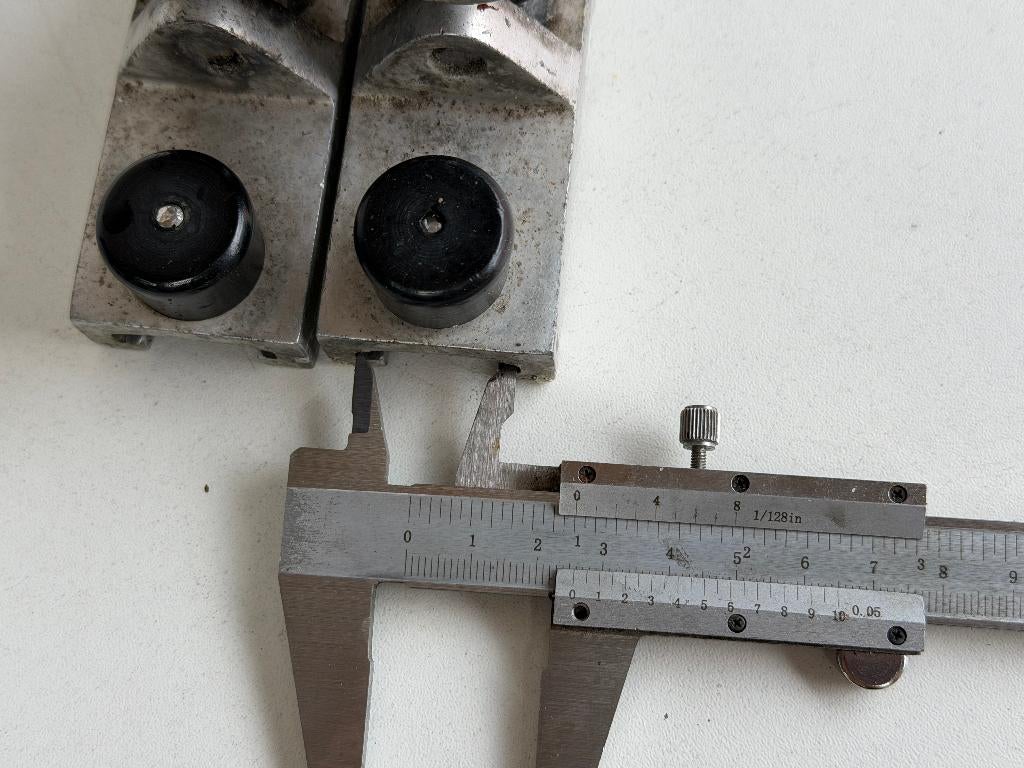 2 x Genuaslede 25 mm, Watersport en Boten, Accessoires en Onderhoud, Verzenden, Gebruikt, Lijn of Blok