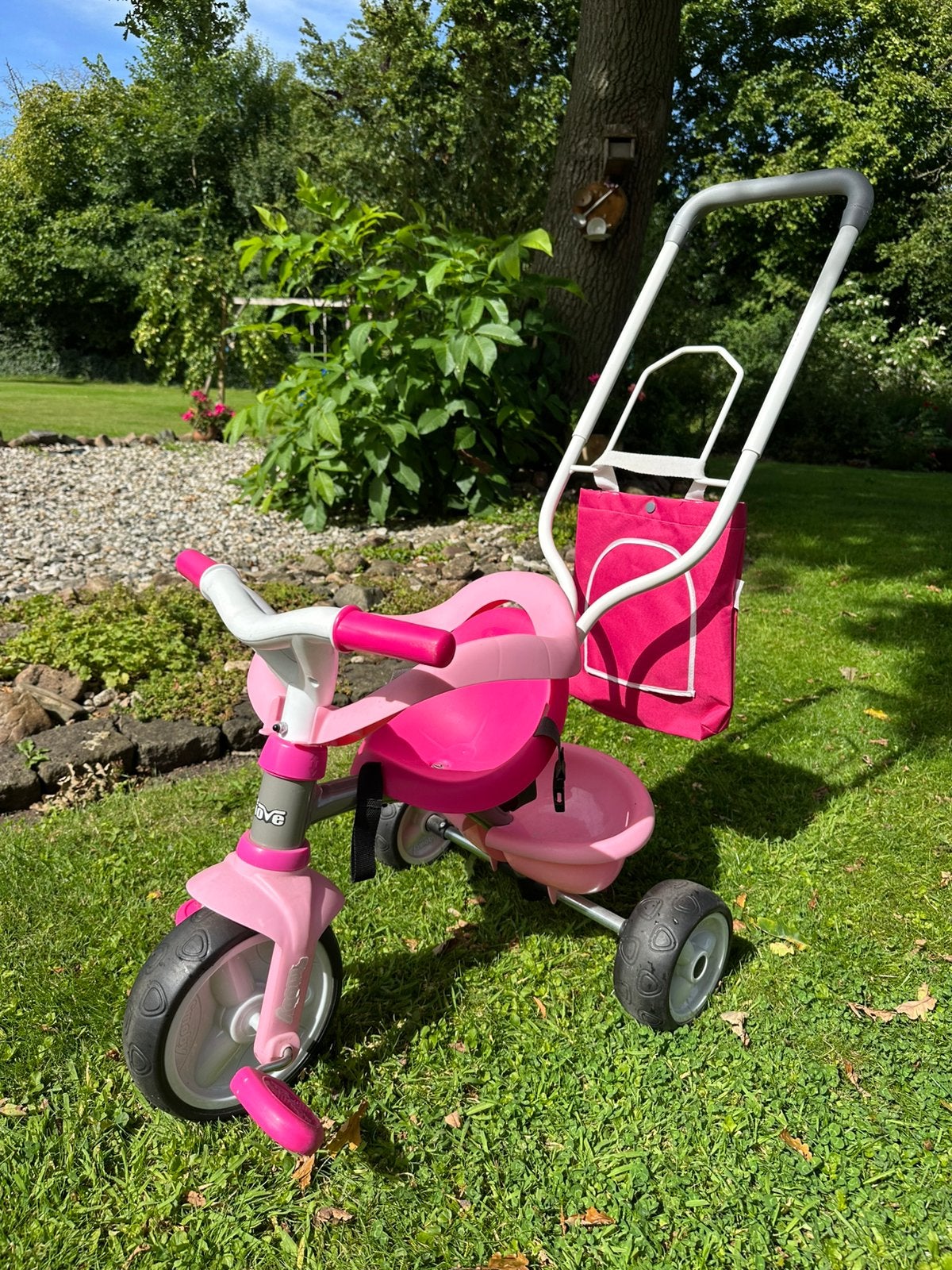 Nette 3 driewieler smoby, Fietsen en Brommers, Fietsen | Driewielers, Ophalen, Zo goed als nieuw, Duwstang