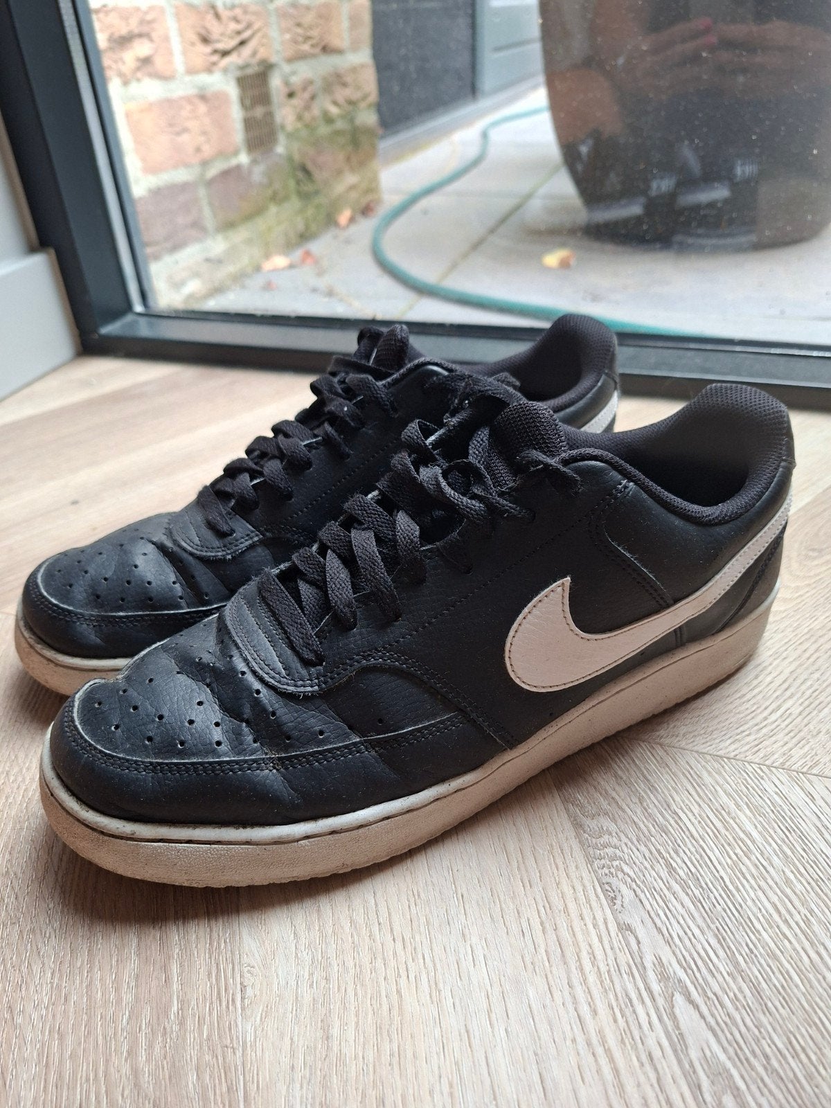 Nike Court Vision Low sneakers - Zwart/Wit - Maat 45, Kleding | Heren, Schoenen, Zwart, Nike, Ophalen of Verzenden, Sneakers of Gympen