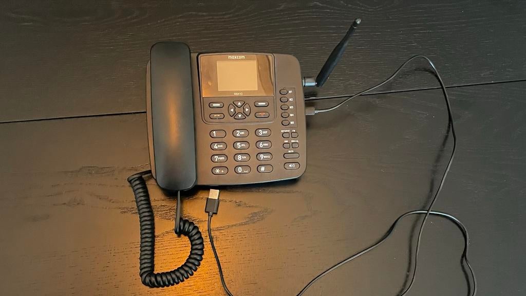 Maxcom MM41D Seniorentoestel/ Bureautoestel, Ophalen of Verzenden, Zo goed als nieuw, 1 handset