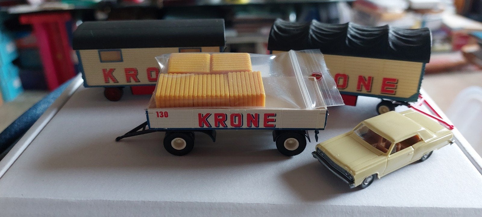 H0LK CIRCUS WAGENS 1/87, Ophalen of Verzenden, Zo goed als nieuw, Overige merken