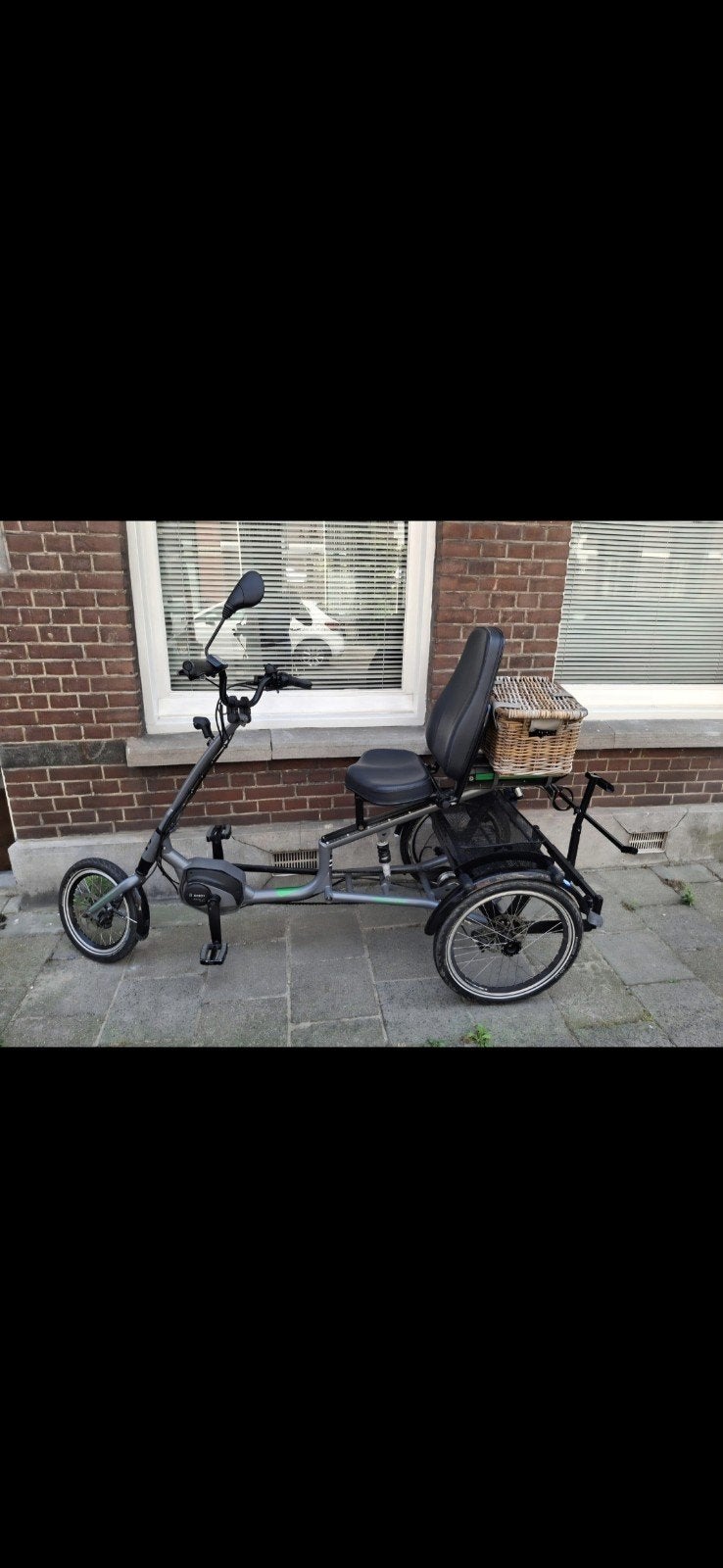 Pfau tech Scoobo driewieler ligfiets. Sterke Bosch motor!, Verstelbare zitting, Ophalen of Verzenden, Zo goed als nieuw, Pfau tech Scooboo