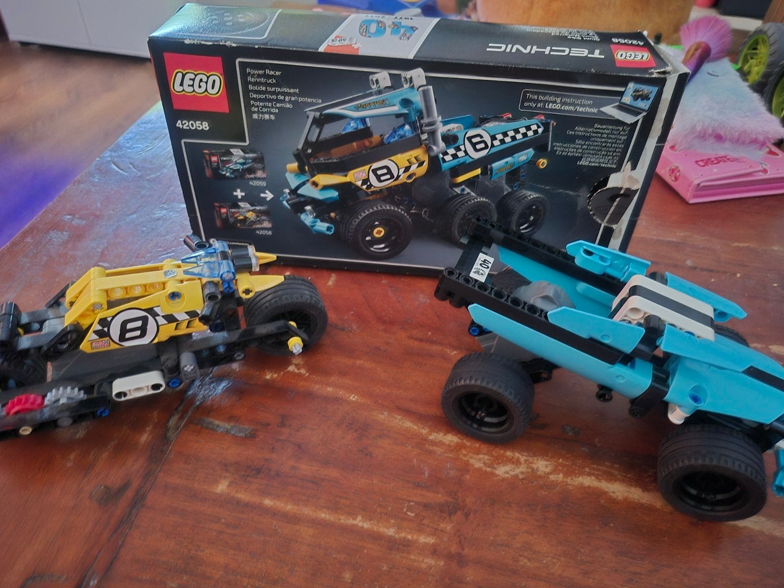 LEGO Technic Stunt Truck & Stunt Bike (42059 & 42058), Ophalen, Zo goed als nieuw