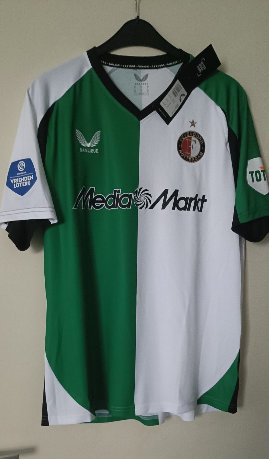 Feyenoord Uitshirt 2023/2024 Hancko #33 - Maat XL, Ophalen of Verzenden, Voetbal, Meerkleurig, Castore