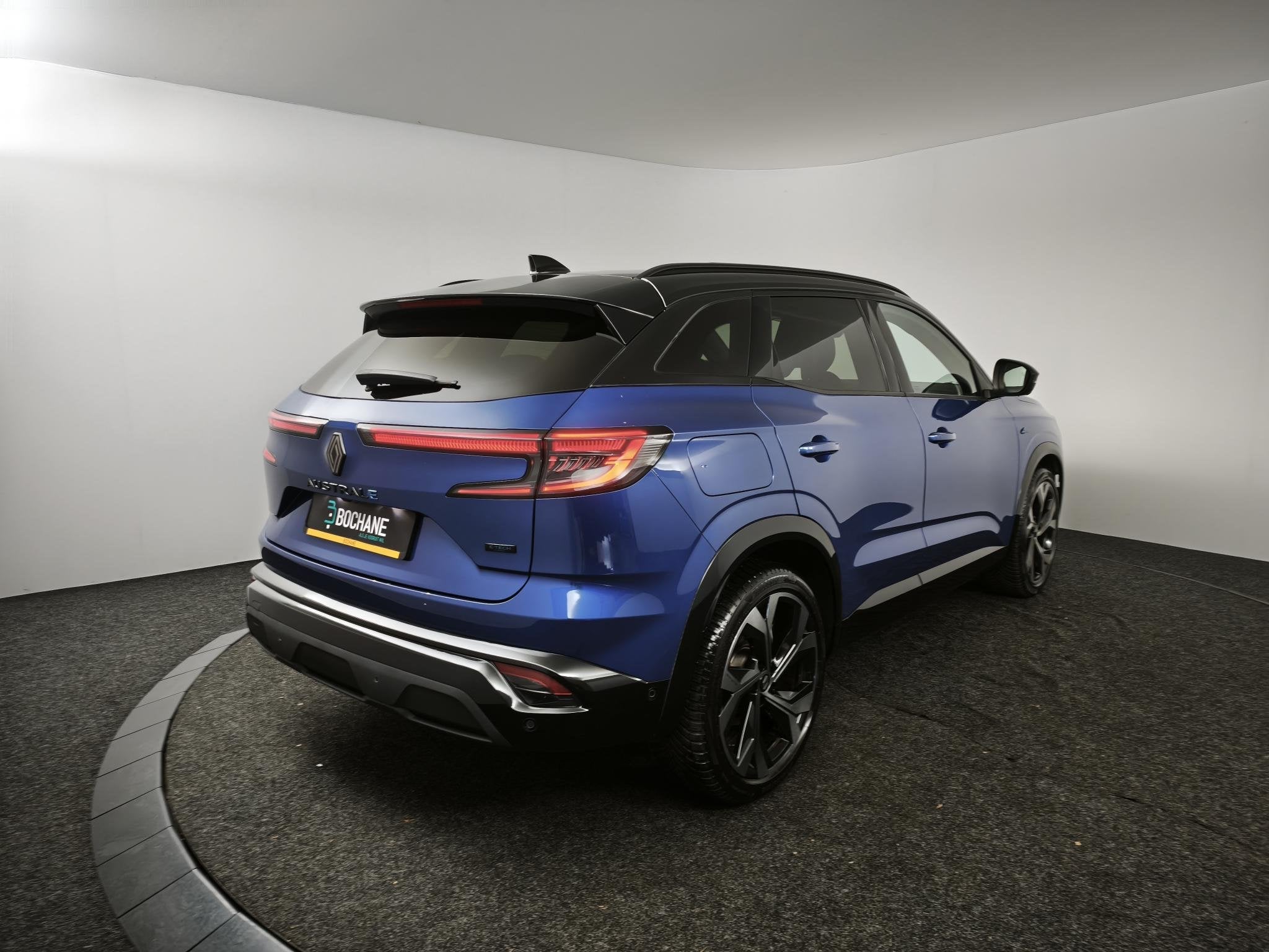 Renault Austral 1.2 E-Tech full hybrid 200 iconic esprit Alp, Auto's, Gebruikt, 1199 cc, Blauw, 1492 kg