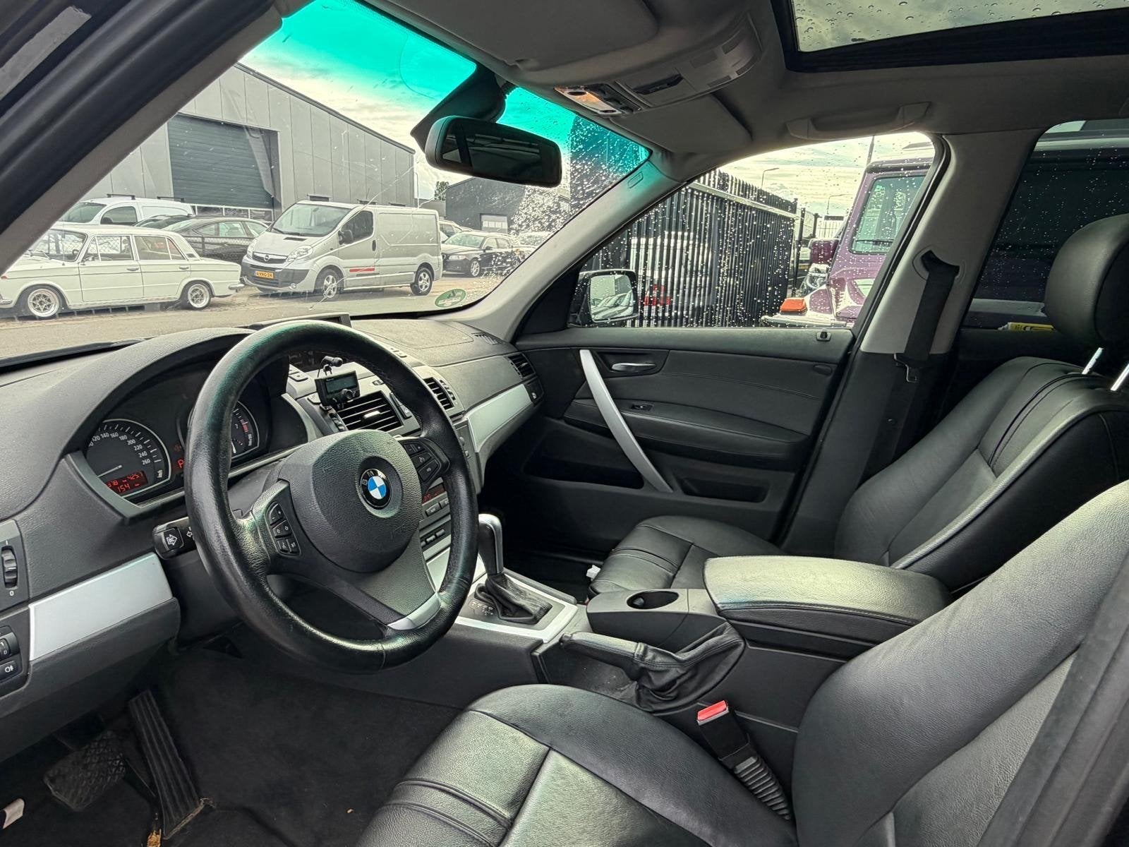 BMW X3 2.5SI 6-Cilinder Executive Automaat 2006 Zwart Pano, Auto's, Automaat, 1730 kg, 2497 cc, Automatische klimaatregeling