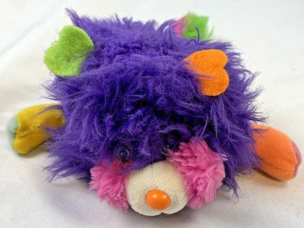 Mattel Puffling Popples paars vintage 1986 pluche knuffel G1, Overige merken, Overige typen, Zo goed als nieuw, Middelgroot (20 tot 80 cm)