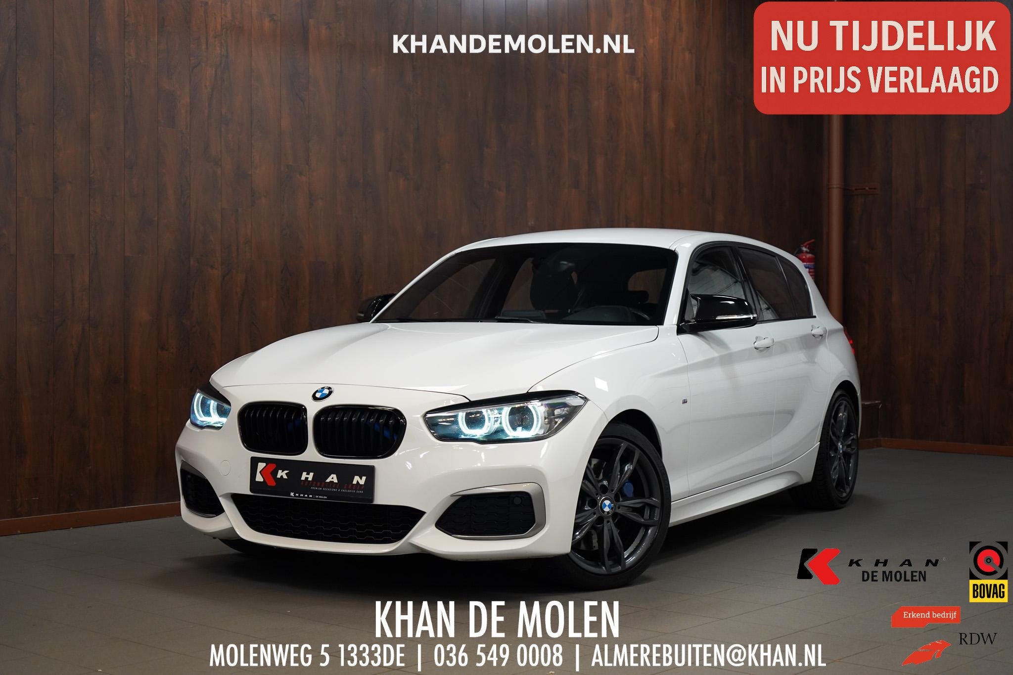 BMW 1-serie M140i M-Sport Uitlaatsysteem|Maxton|RWD|CarbonEv, Achterwielaandrijving, Gebruikt, Euro 6, Alcantara