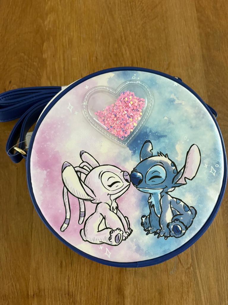 Disney Stitch en Angel tas NIEUW met kaartje., Ophalen of Verzenden, Overige figuren, Nieuw, Tas, Koffer of Zak
