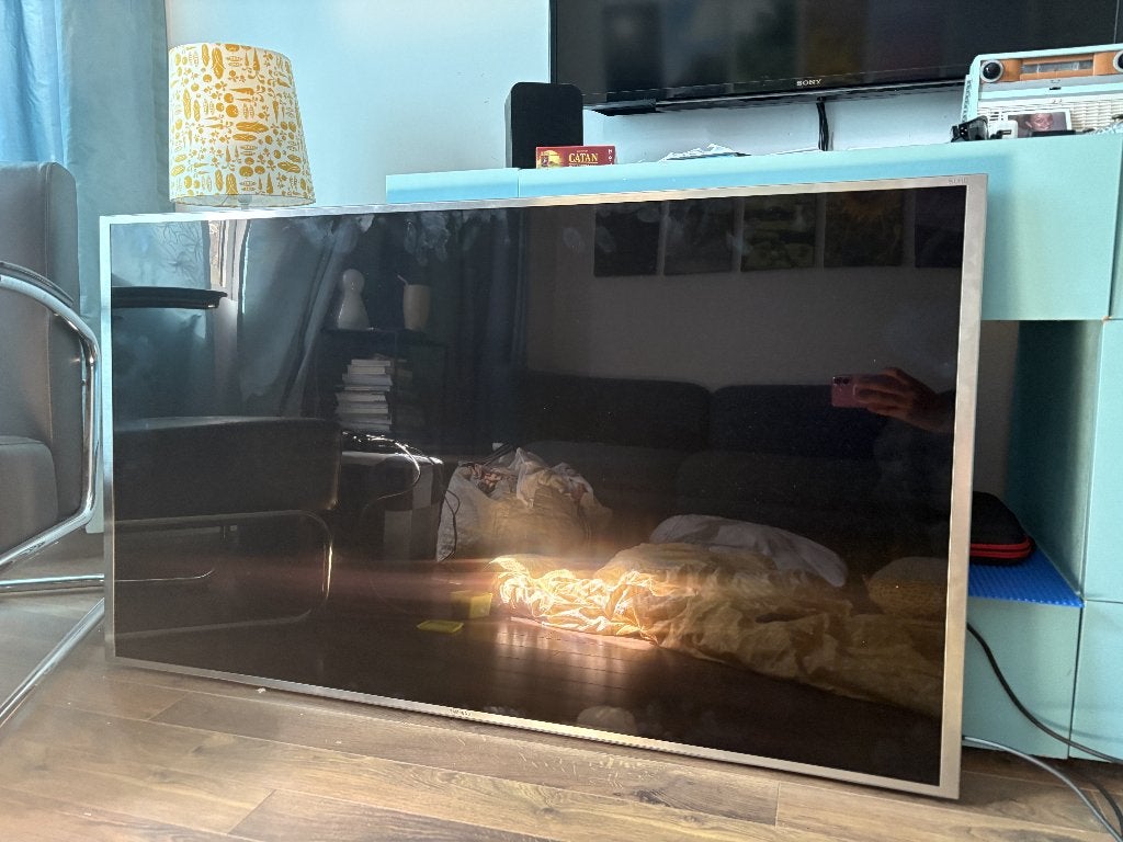 Samsung SUHD Smart TV - 55 inch + one connect mini box, Ophalen, LED, Zo goed als nieuw, 100 Hz