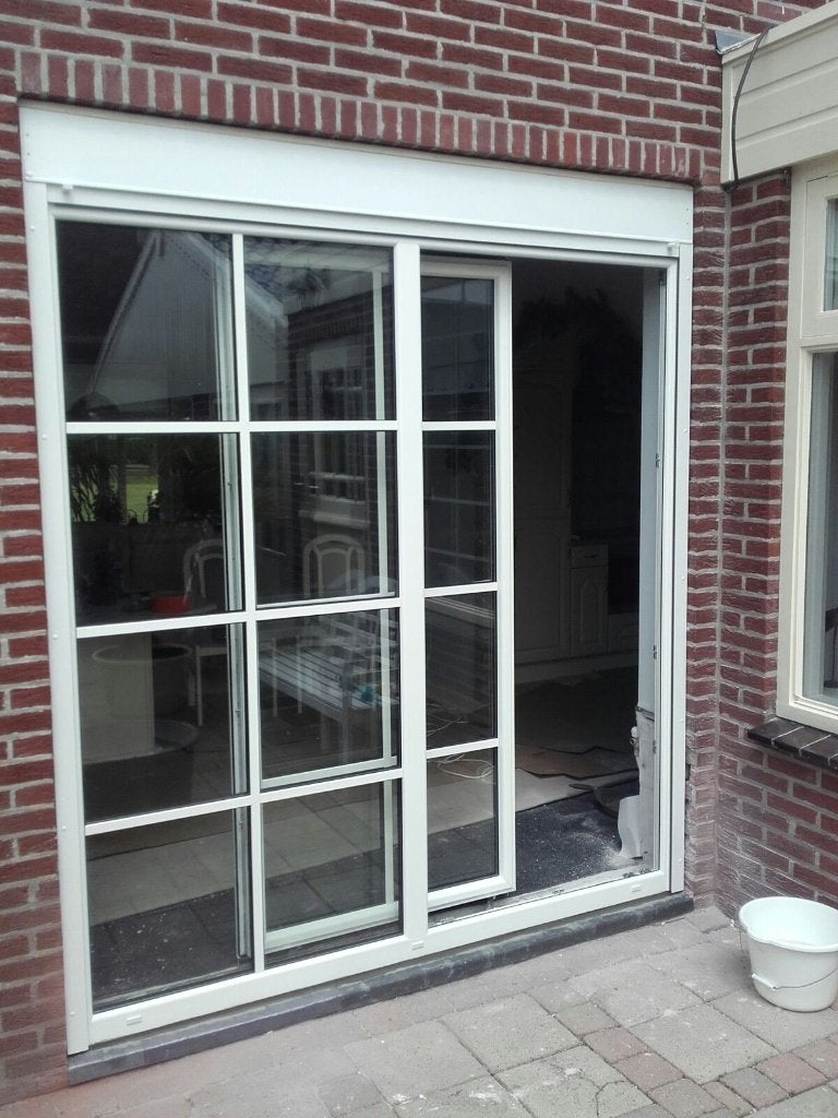 SCHUIFPUIEN /KUNSTSTOF/VAKVERDELING OP/IN HET GLAS, Kunststof, 225 cm of meer, Nieuw, Ophalen of Verzenden