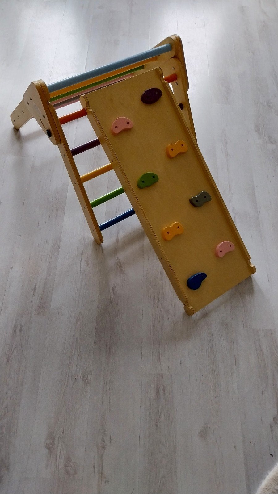 BanaSuper klimrek met glijbaan, Ophalen, Zo goed als nieuw