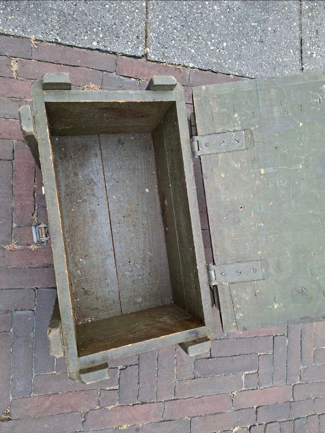 Houten kist - 53x32x28 cm, Ophalen, Minder dan 50 cm, Gebruikt, 50 tot 100 cm