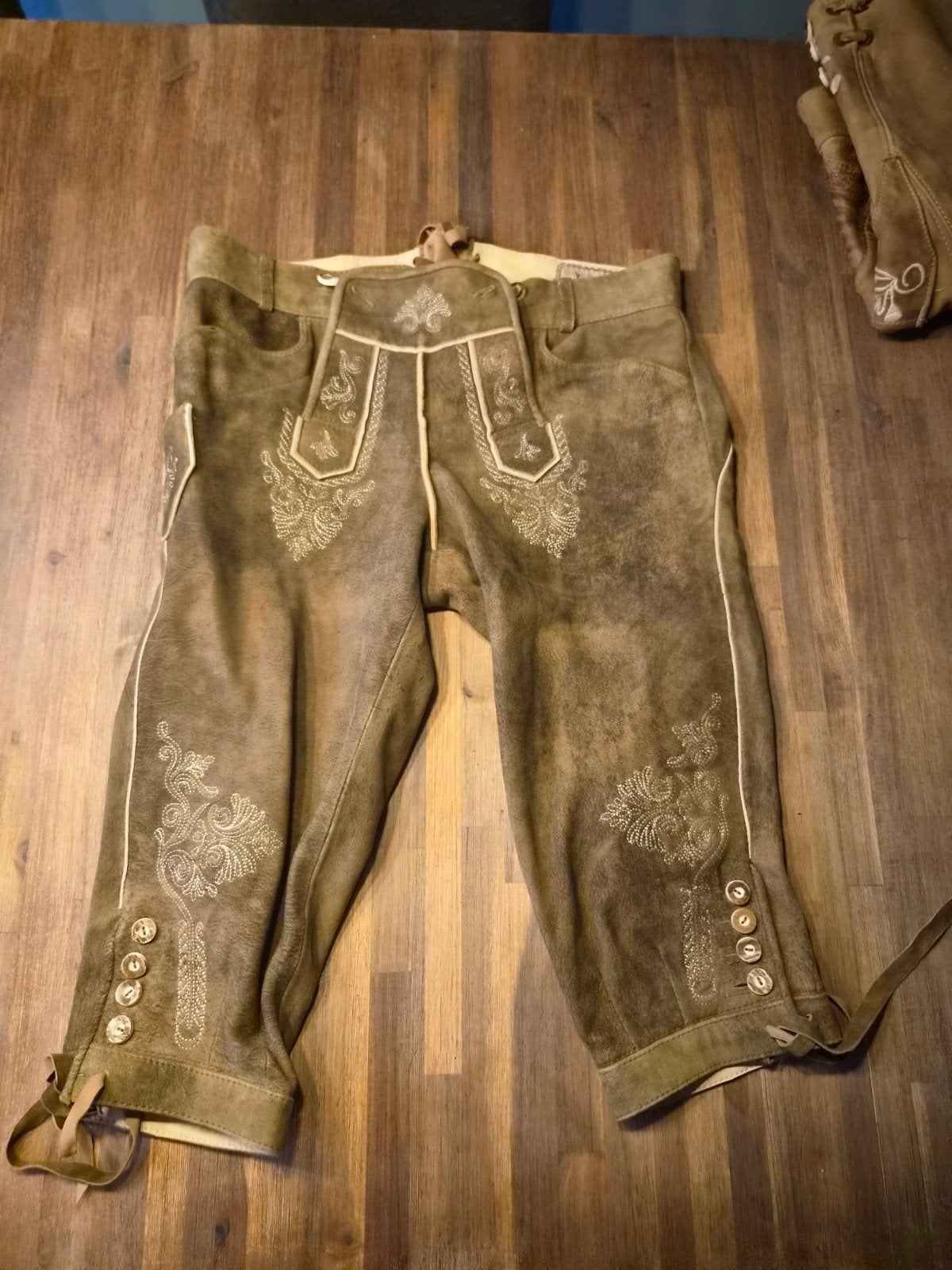 Stockerpoint Lederhose Maat 38, Maat 38/40 (M), Carnaval, Ophalen of Verzenden, Zo goed als nieuw