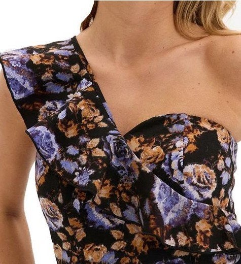 Trendy jumpsuit 44 zwarte broek bloemen motief top, Kleding | Dames, Bonprix, Zwart, Maat 42/44 (L), Ophalen of Verzenden