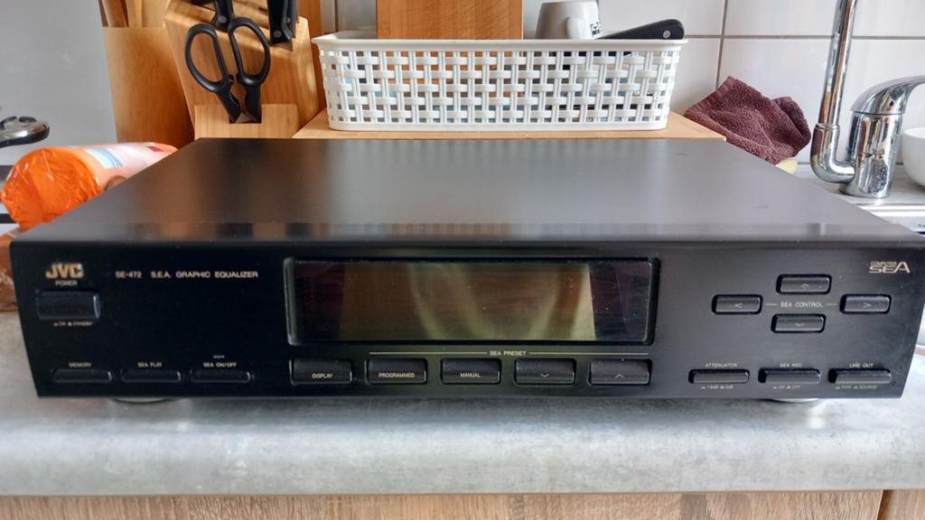 JVC S.E.A. Graphic Equalizer SE-472BK, Ophalen, JVC, Minder dan 60 watt, Gebruikt