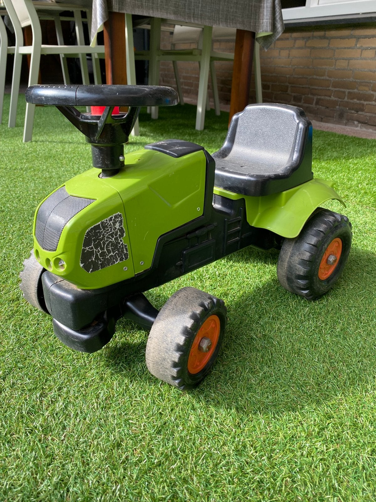 Leuke loop-tractor Claas, Kinderen en Baby's, Speelgoed | Buiten | Skelters, Ophalen of Verzenden, Gebruikt, Overige merken