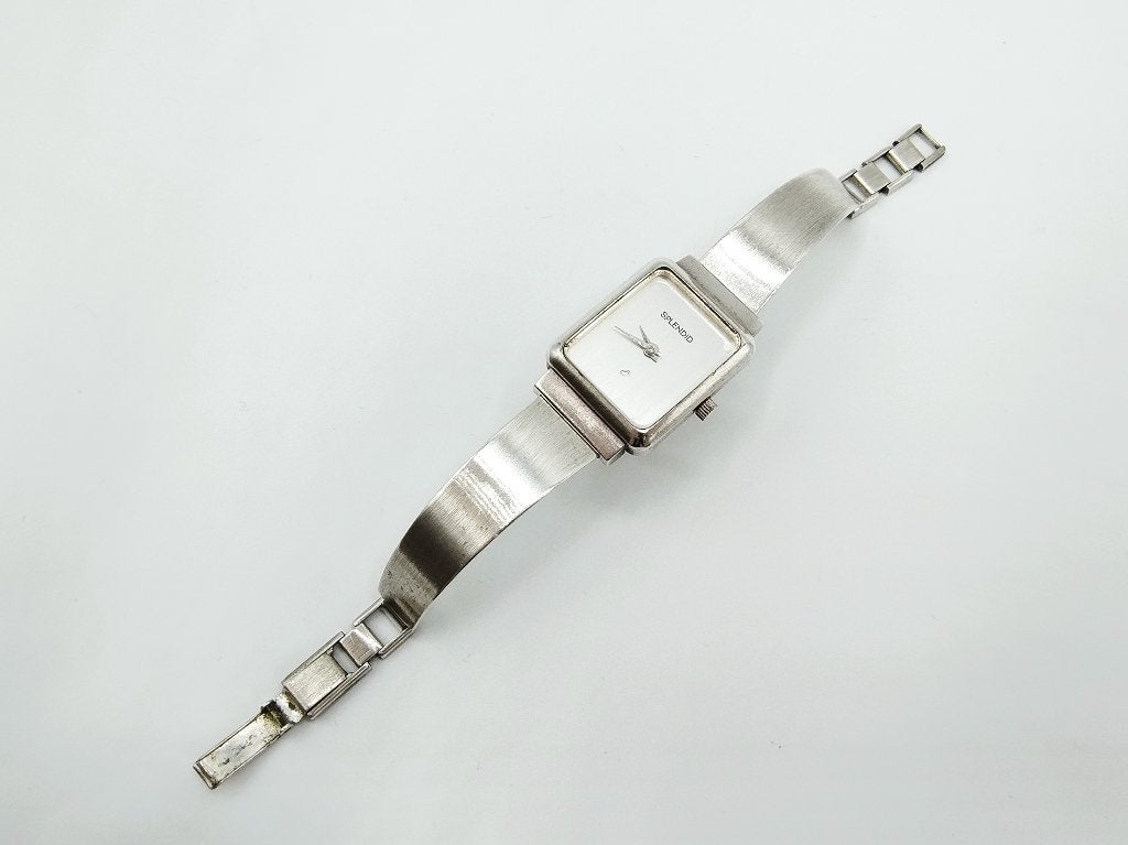 Zilveren horloge, Splendid, 15.5 cm, Overige merken, Gebruikt, Info@zilverwebsite.nl, Verzenden