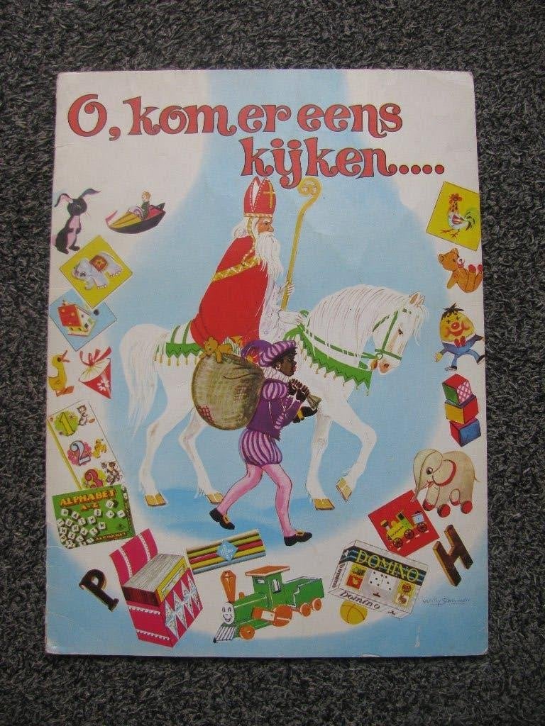 Sinterklaas Boek / Willy Schermelé - O, Kom Er Eens Kijken, Diversen, Sinterklaas, Verzenden, Gebruikt