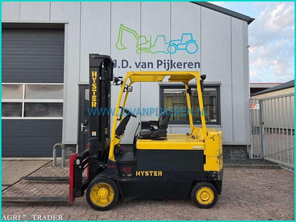 Hyster E5.50XL ACX accu99%+6377uur+shift+vorkversteller, Hyster, Heftruck, Ophalen of Verzenden, Hyster