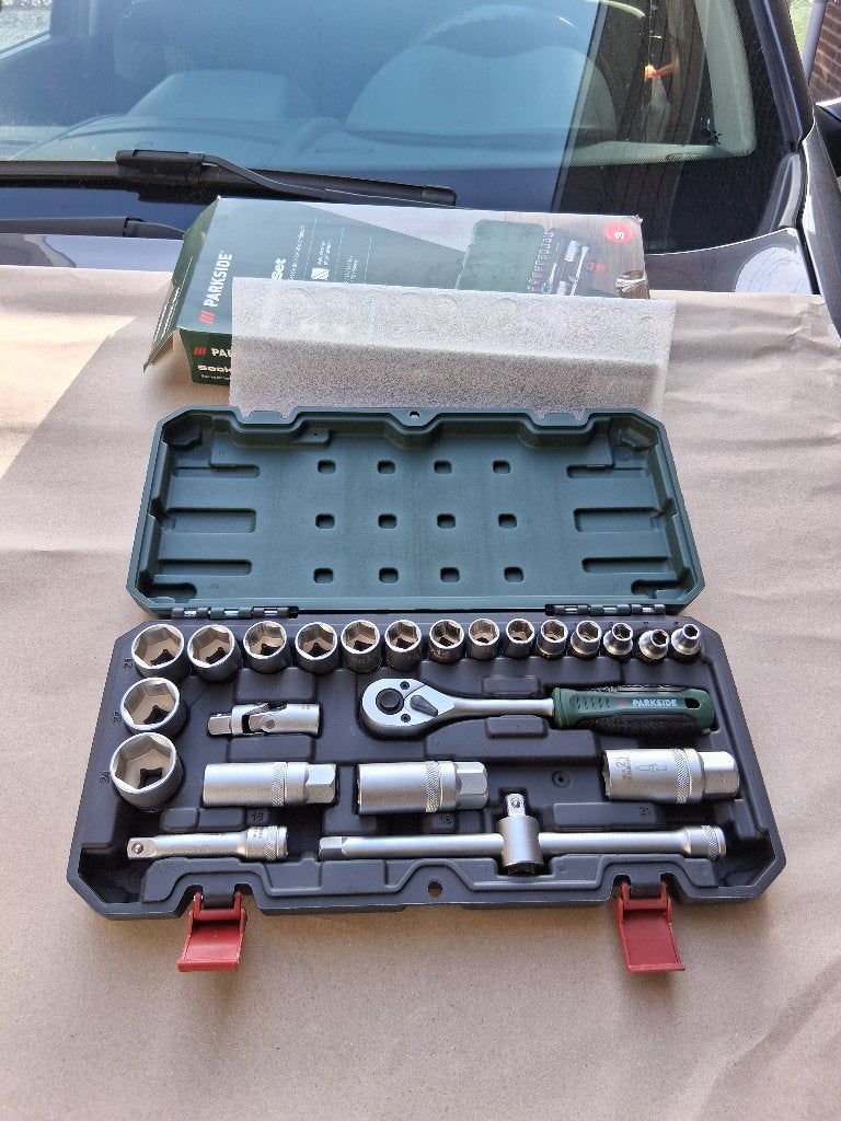 Auto Dopsleutelset 3/8  -24 delig/Nieuw, Ophalen of Verzenden, Nieuw