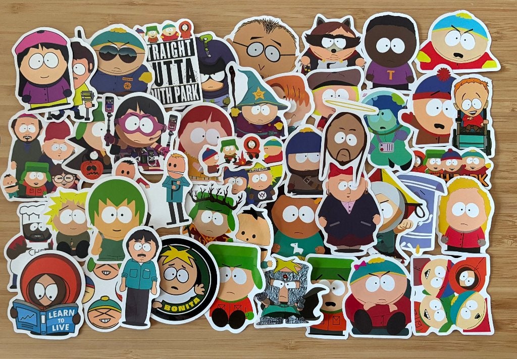 South park stickers, Verzenden, Nieuw, Meerdere stickers