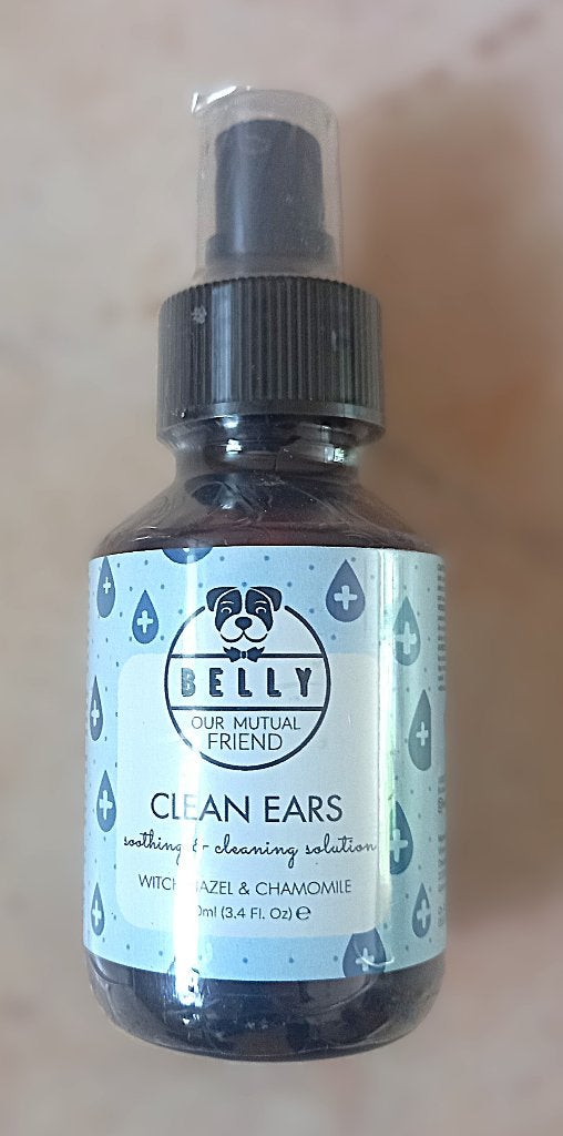 Oorreiniger - Belly Dog - Clean Ears - met kamille - 100 ml, Ophalen of Verzenden