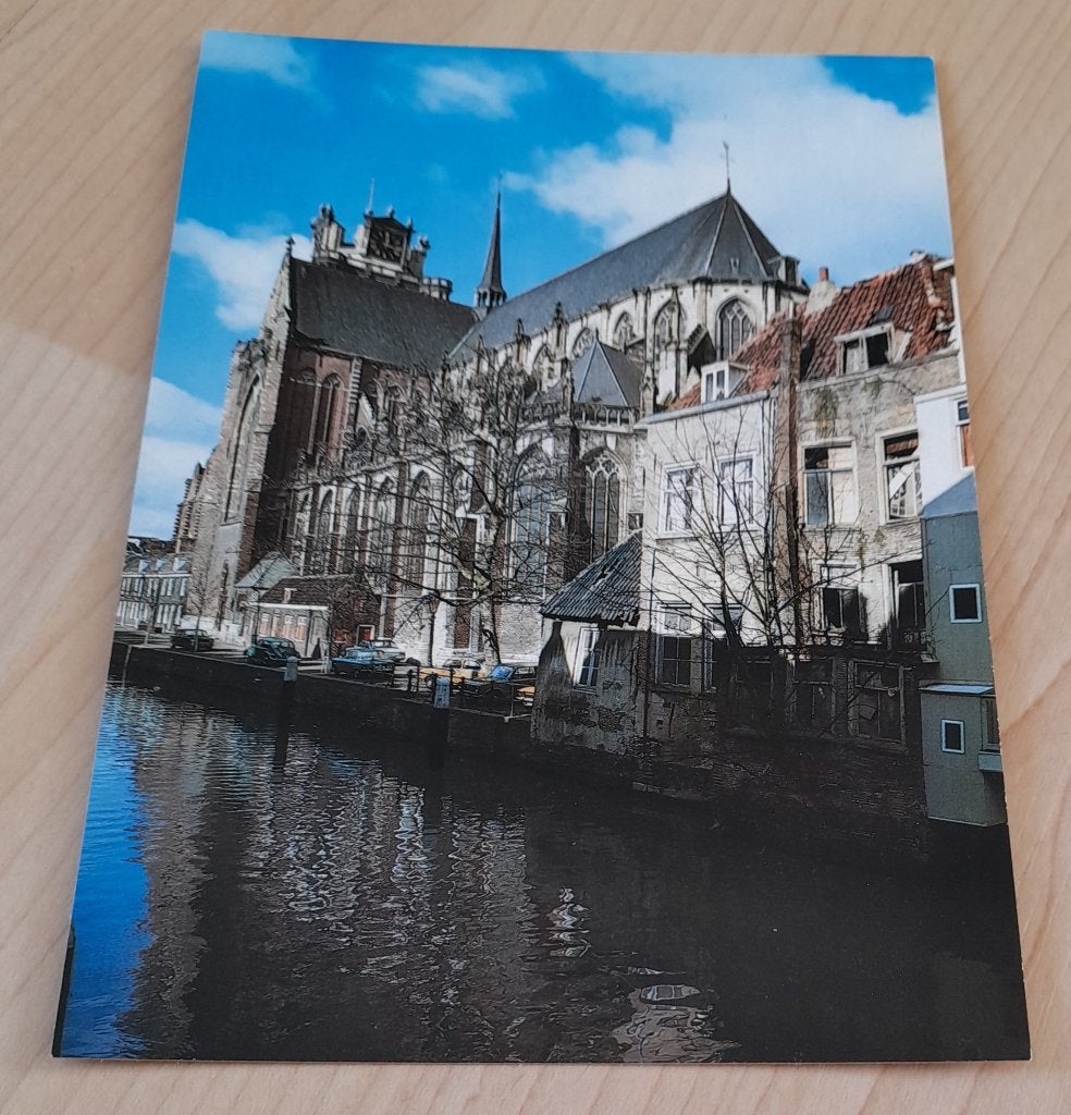 NIEUW ANSICHTKAART GROTE KERK DORDRECHT DIVERSE, Ophalen of Verzenden, 1980 tot heden, Ongelopen, Zuid-Holland
