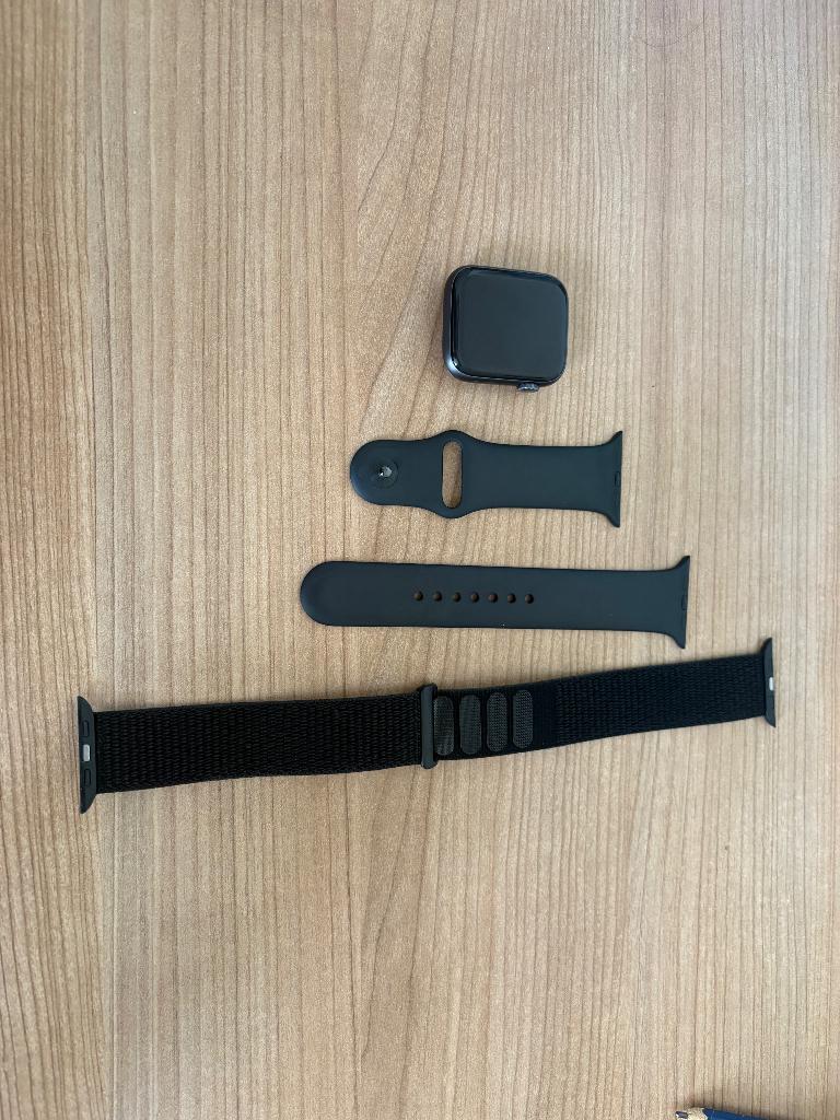 Apple Watch Series 4 44mm, Apple Watch ⌚️, GPS, Zwart, IOS