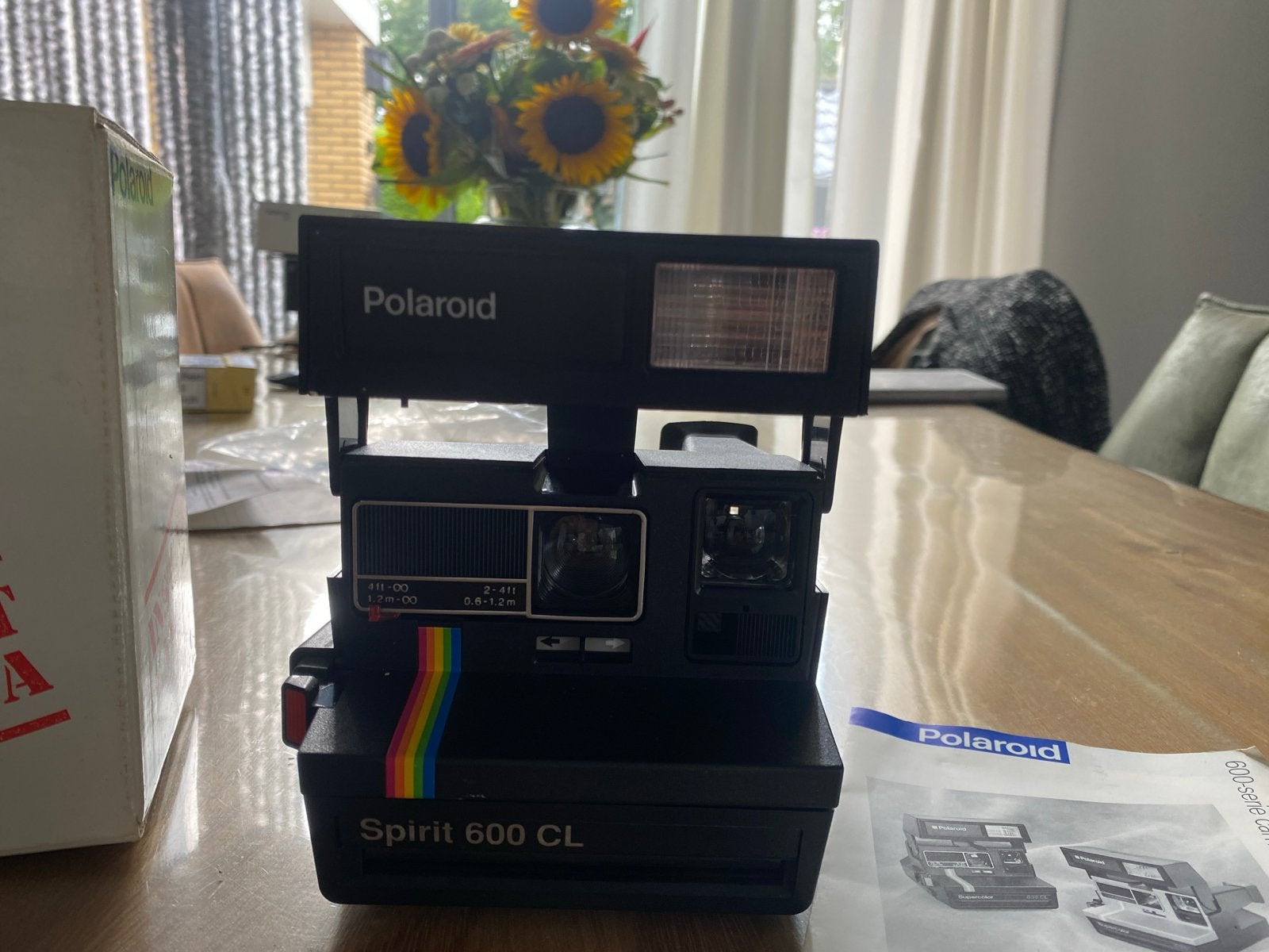 Polaroid Spirit 600 CL Instant Camera, Ophalen of Verzenden, Zo goed als nieuw, Polaroid, Polaroid