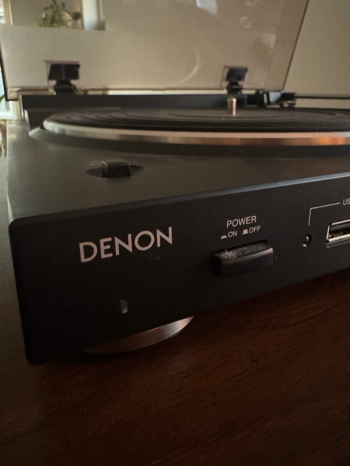 Denon DP-200USB Volautomatische Platenspeler met USB, Automatisch, Zo goed als nieuw, Platenspeler, Ophalen