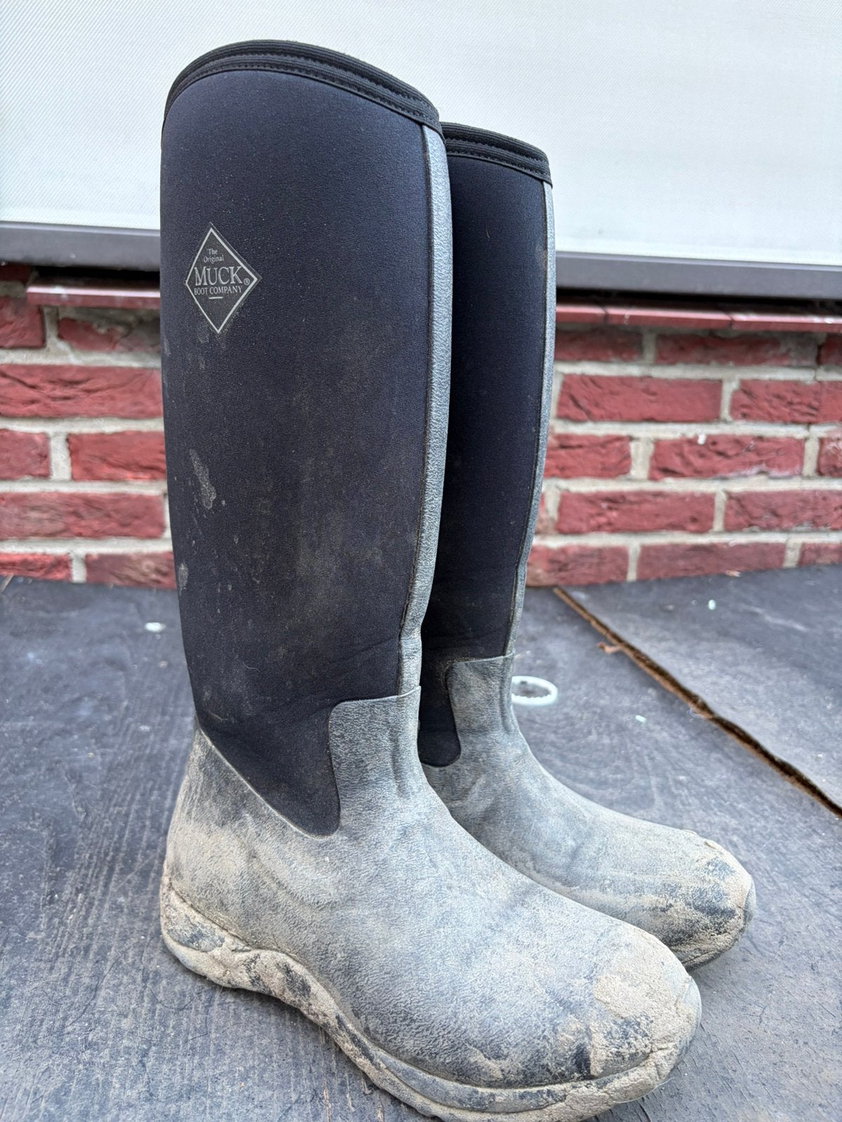 Muck boots, Gebruikt, Overige merken, Ophalen of Verzenden, Zwart