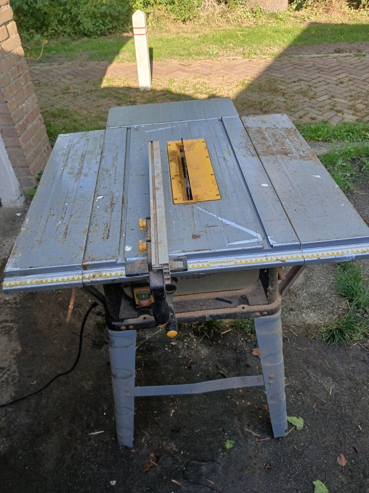Topcraft Cirkelzaagtafel - Gebruikt maar Functioneel
