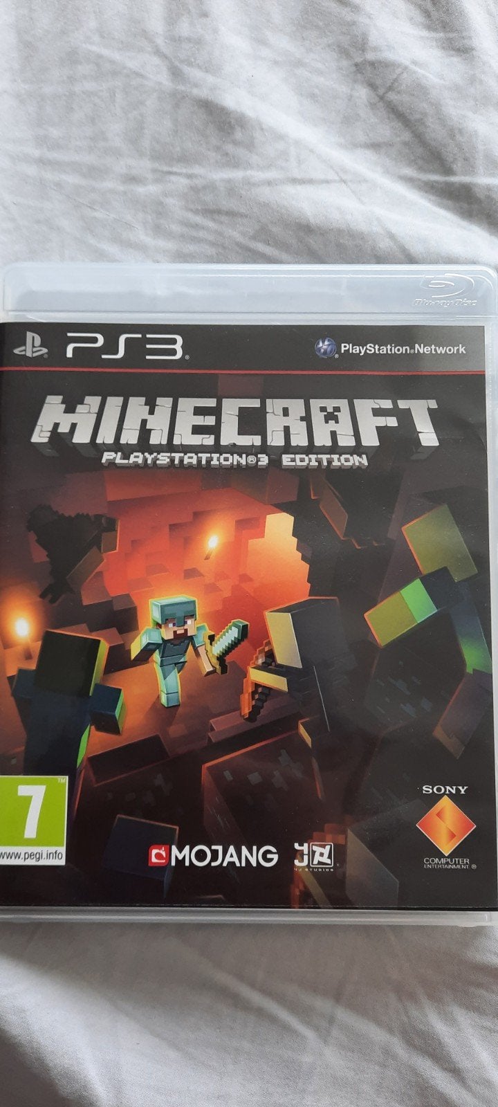 Minecraft voor PS3, Online, Gebruikt, 3 spelers of meer, Vanaf 7 jaar