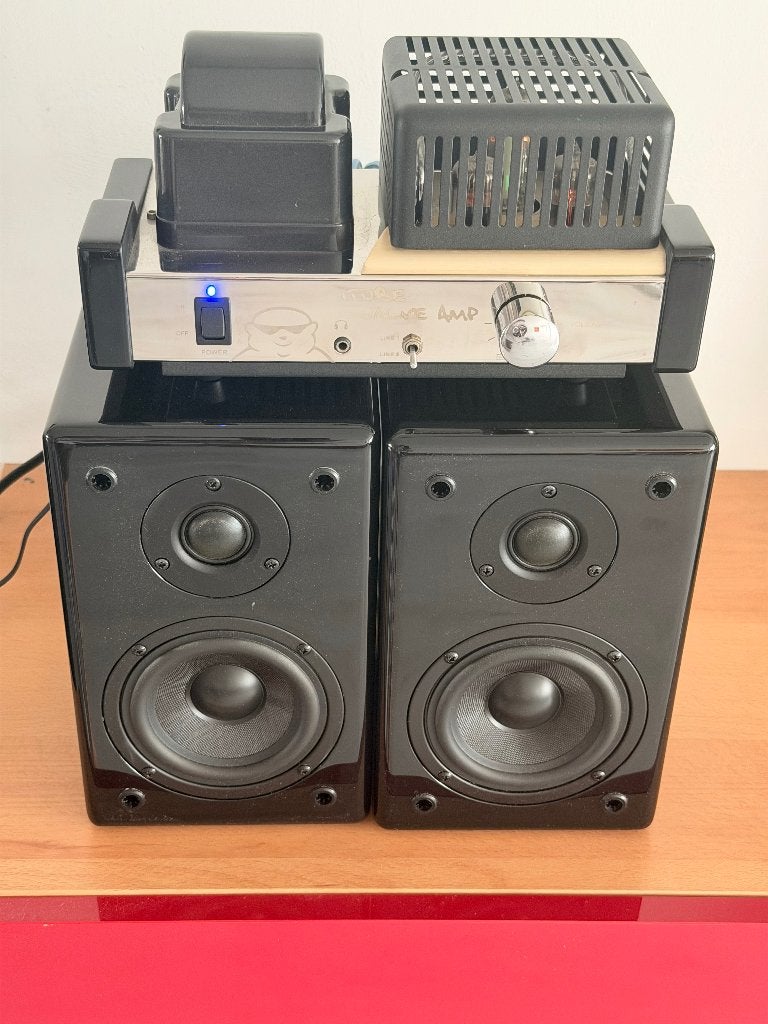 Fatman Itube Valve Amp Buizenversterker met speakers, Ophalen, Versterker