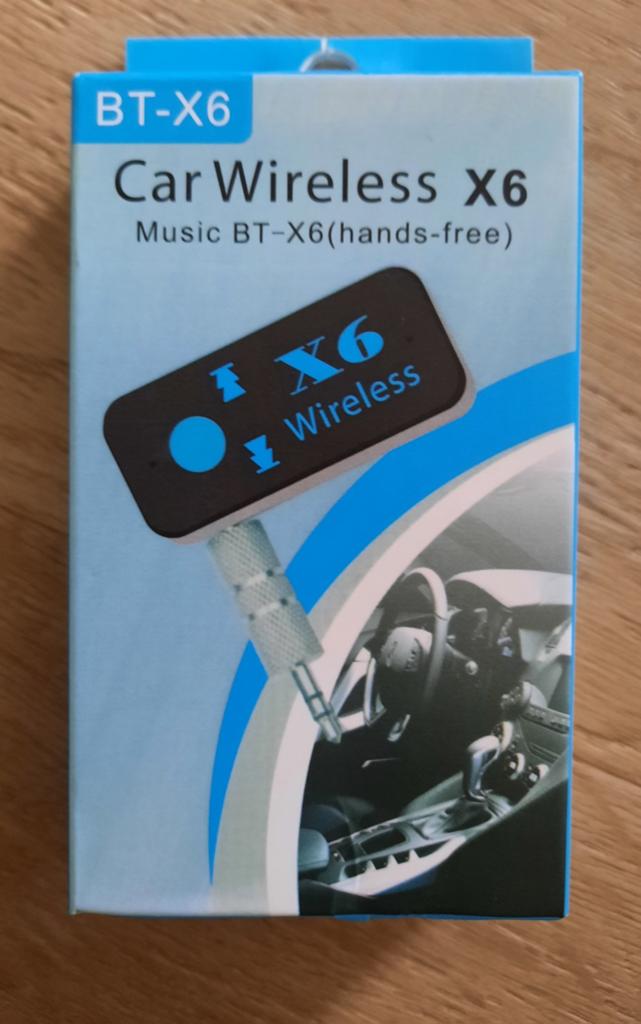 Car Wireless X6 Bluetooth Muziek Ontvanger Handsfree, Ophalen, Nieuw