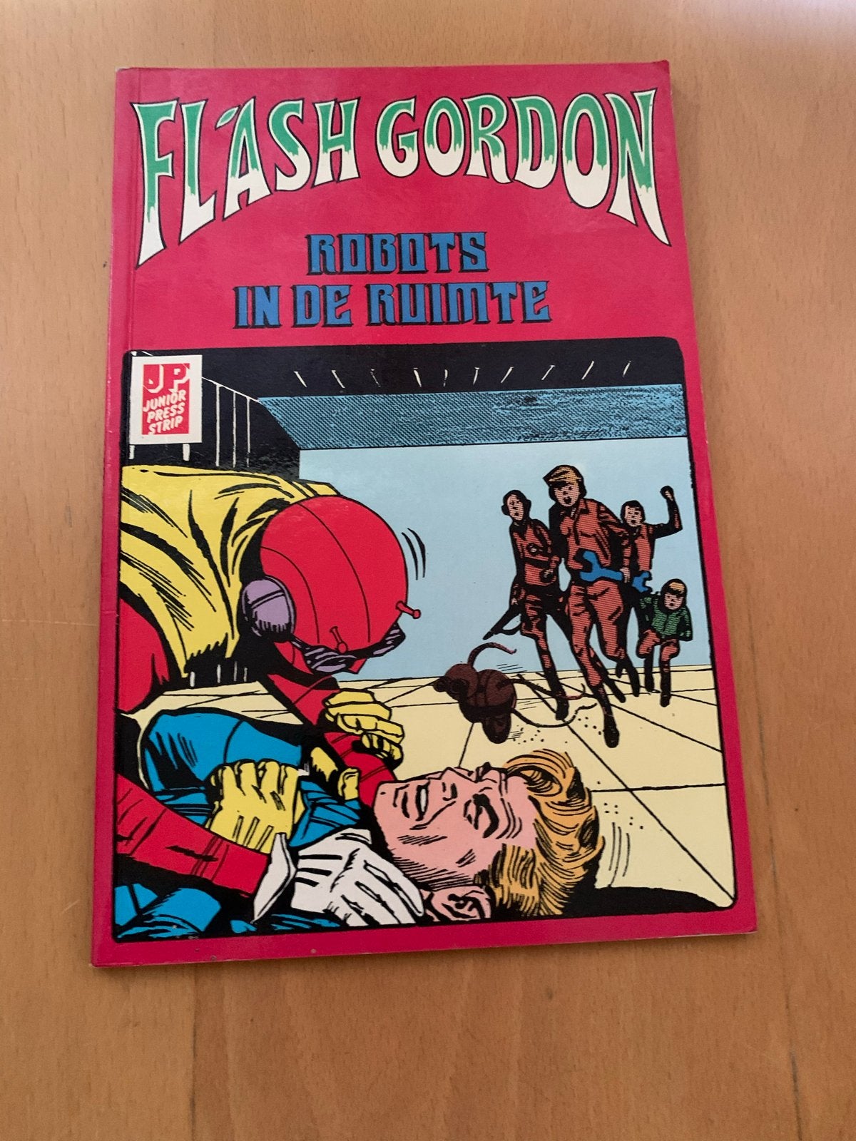Flash Gordon - Robots in de Ruimte (Junior Press Strip), Boeken, Eén stripboek, Ophalen of Verzenden, Gelezen