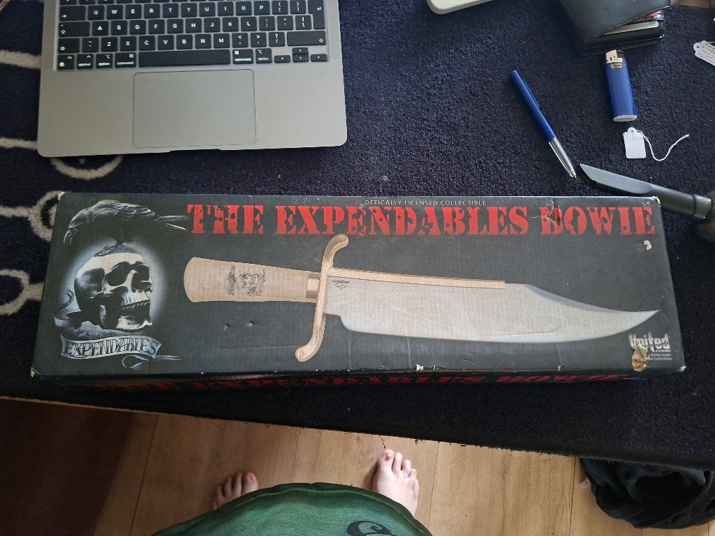 dolk the expendables bowie, Verzamelen, Militaria | Algemeen, Ophalen of Verzenden, Overige soorten, Overige gebieden, Mes of Dolk