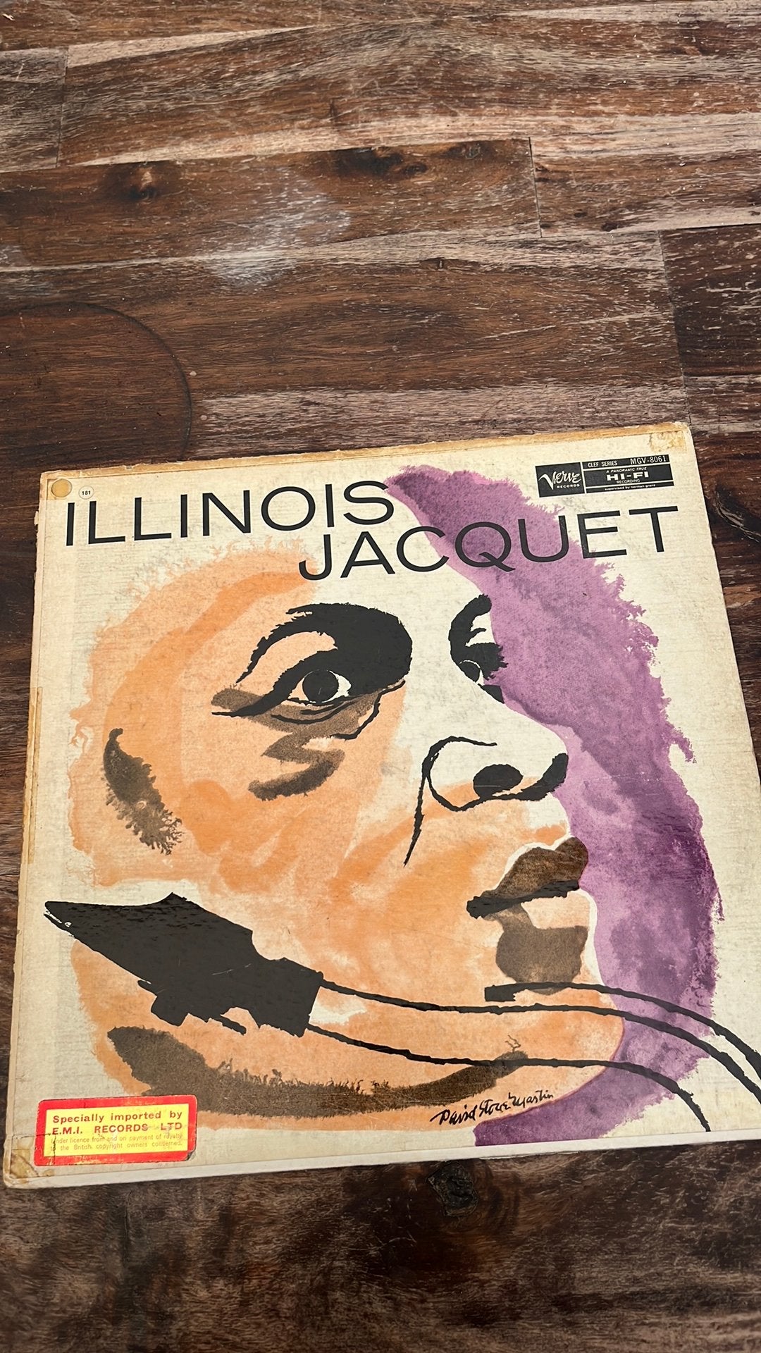 Illinois Jacquet, 1960 tot 1980, Ophalen of Verzenden, Zo goed als nieuw, 12 inch