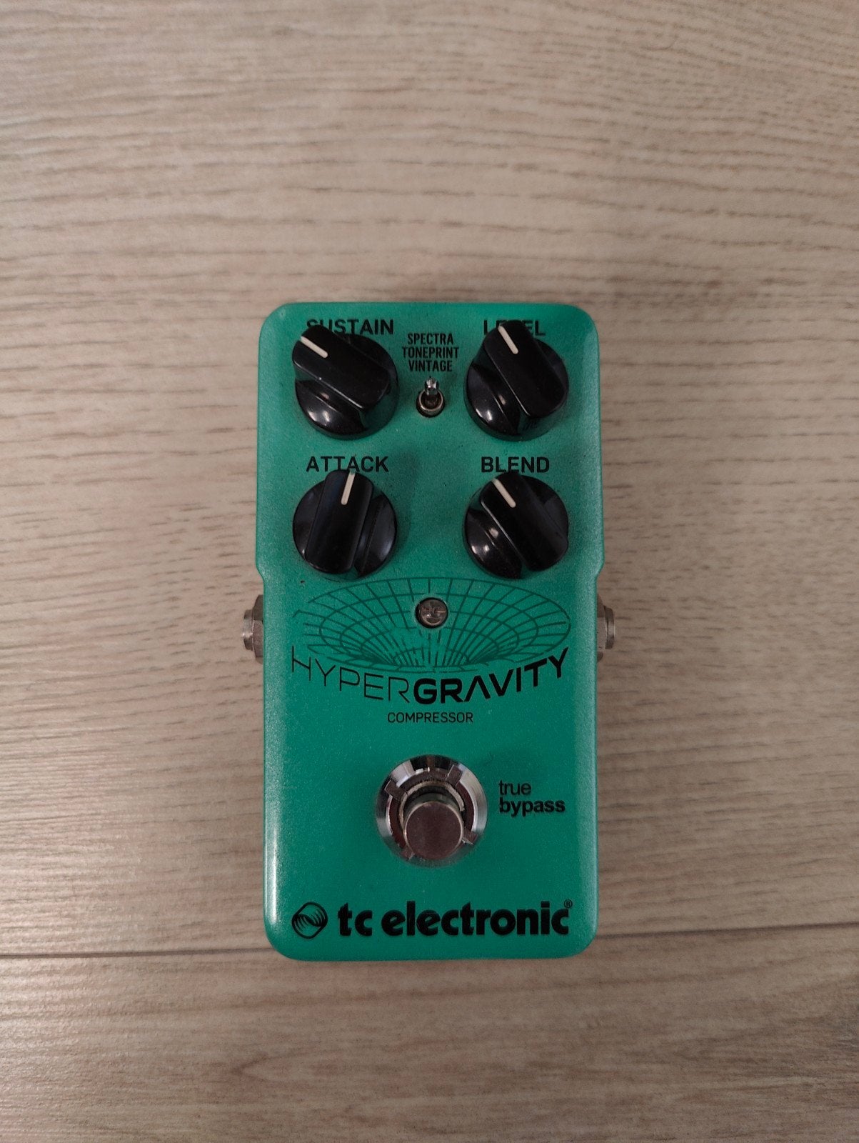 TC Electronic HyperGravity Compressor Pedaal - Prima Staat, Muziek en Instrumenten, Effecten, Zo goed als nieuw, Compressor, Ophalen of Verzenden